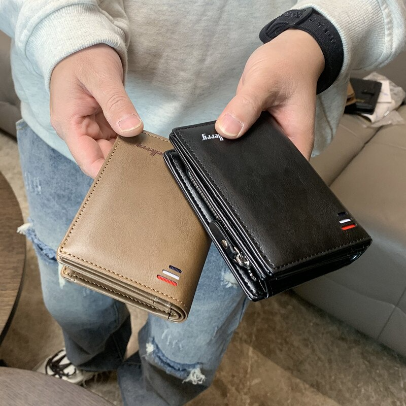 Carteira Masculina de Couro Antifraude Luxo - Frete Grátis