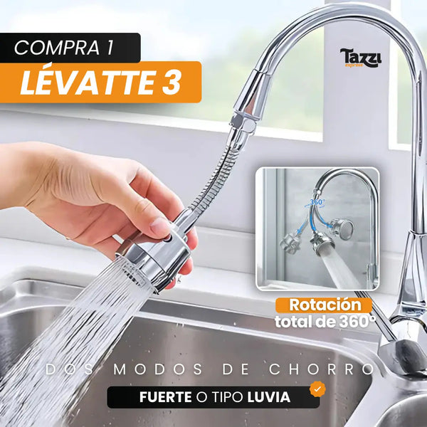 Compre 1 Lleve 3 - Grifo Giratorio 360 Plus