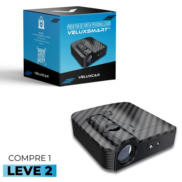 Projetor de Porta Personalizado com Sensor Automático - VeluxSmart™ [COMPRE 1 LEVE 2]