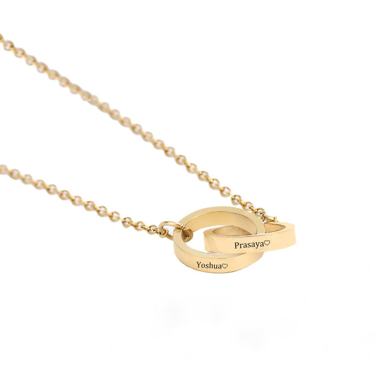 Colar Dueto de Amor + Urso com Rosa Eternizada