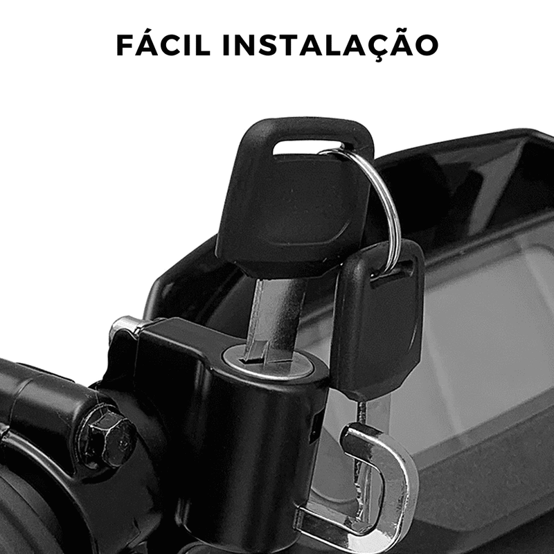 Trava Para Motos Universal Smart Lock - Frete Grátis