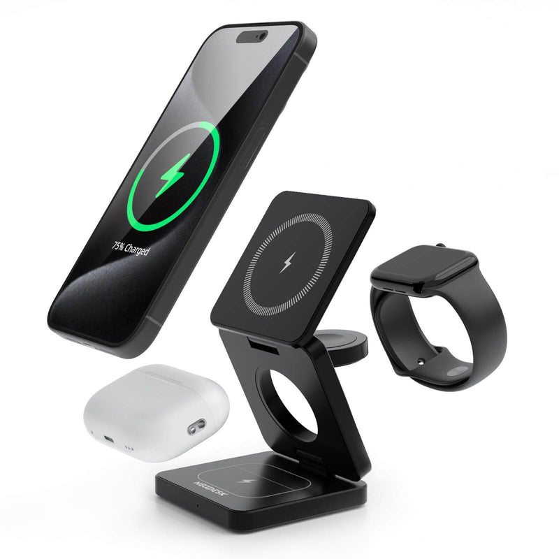 Carregador portátil 3 em 1 MagCharge