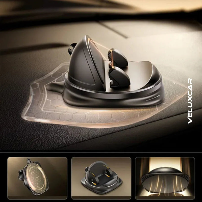 Suporte Giratório para Celular Automotivo - VeluxSpin™