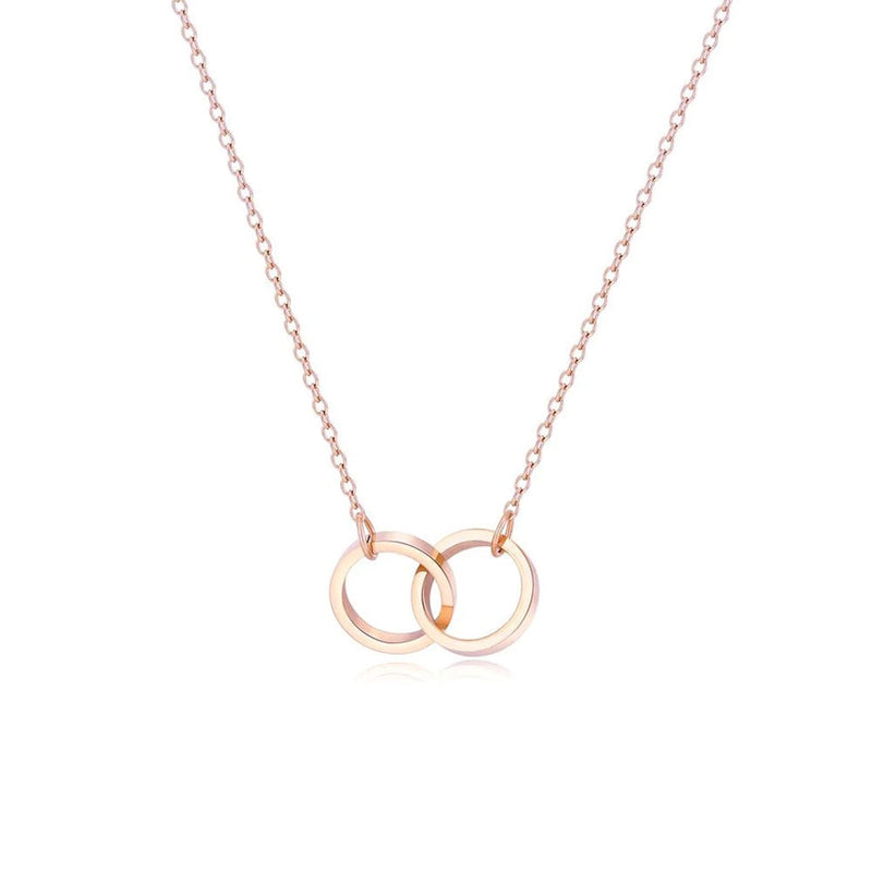 Colar Dueto de Amor + Urso com Rosa Eternizada