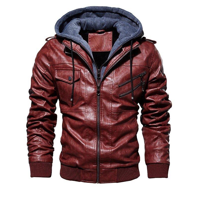 Jaqueta de Couro 100% Legítimo - Premium Men