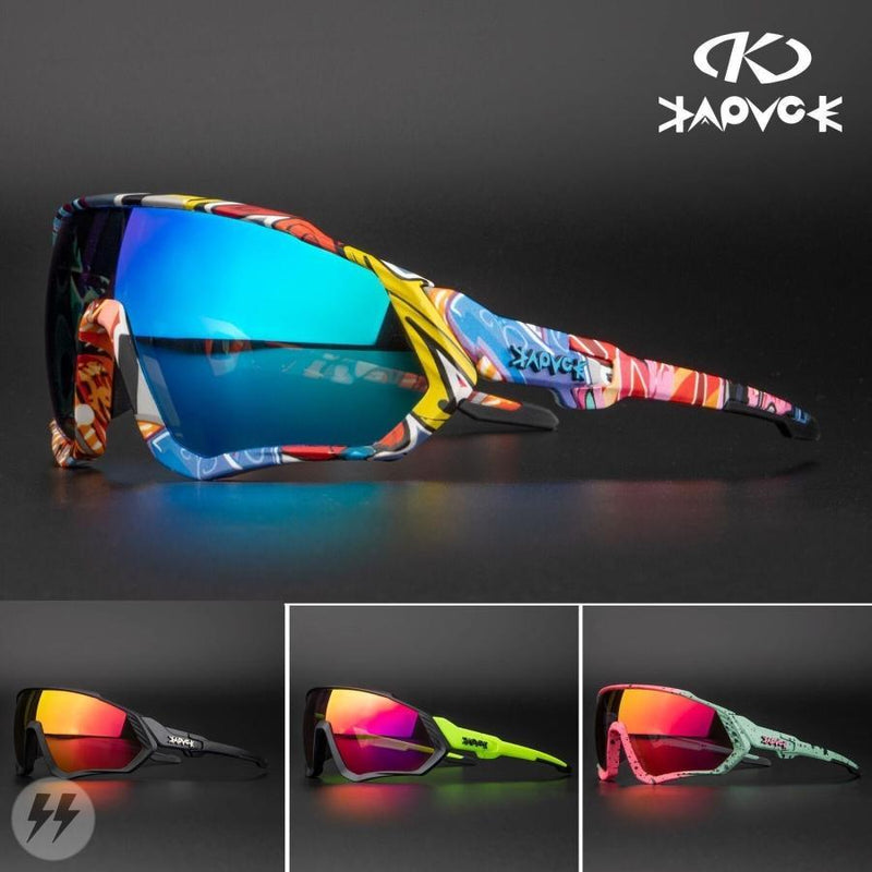 Óculos Ciclismo 5 Lentes Polarizado Original | Frete Grátis