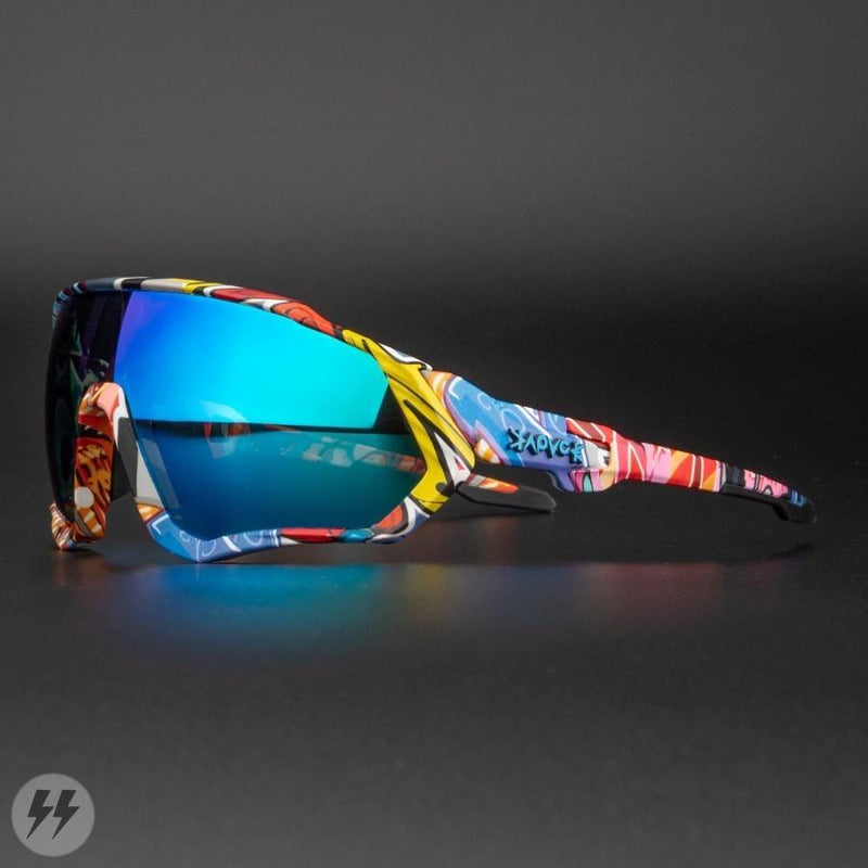 Óculos Ciclismo 5 Lentes Polarizado Original | Frete Grátis